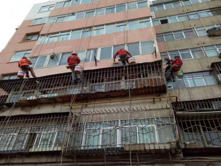 蘭州市南出口舊城改造外牆粉刷.jpg
